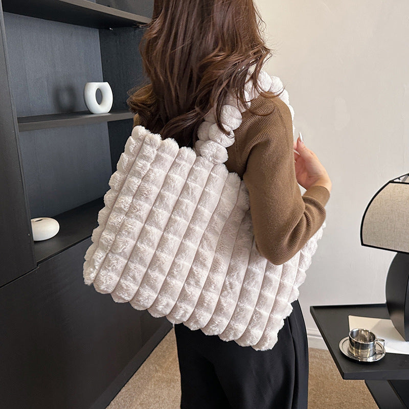 CozyChic Plush Tote